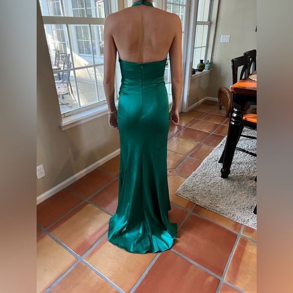 Sherri Hill Satin Dress - Picture 2 of 3